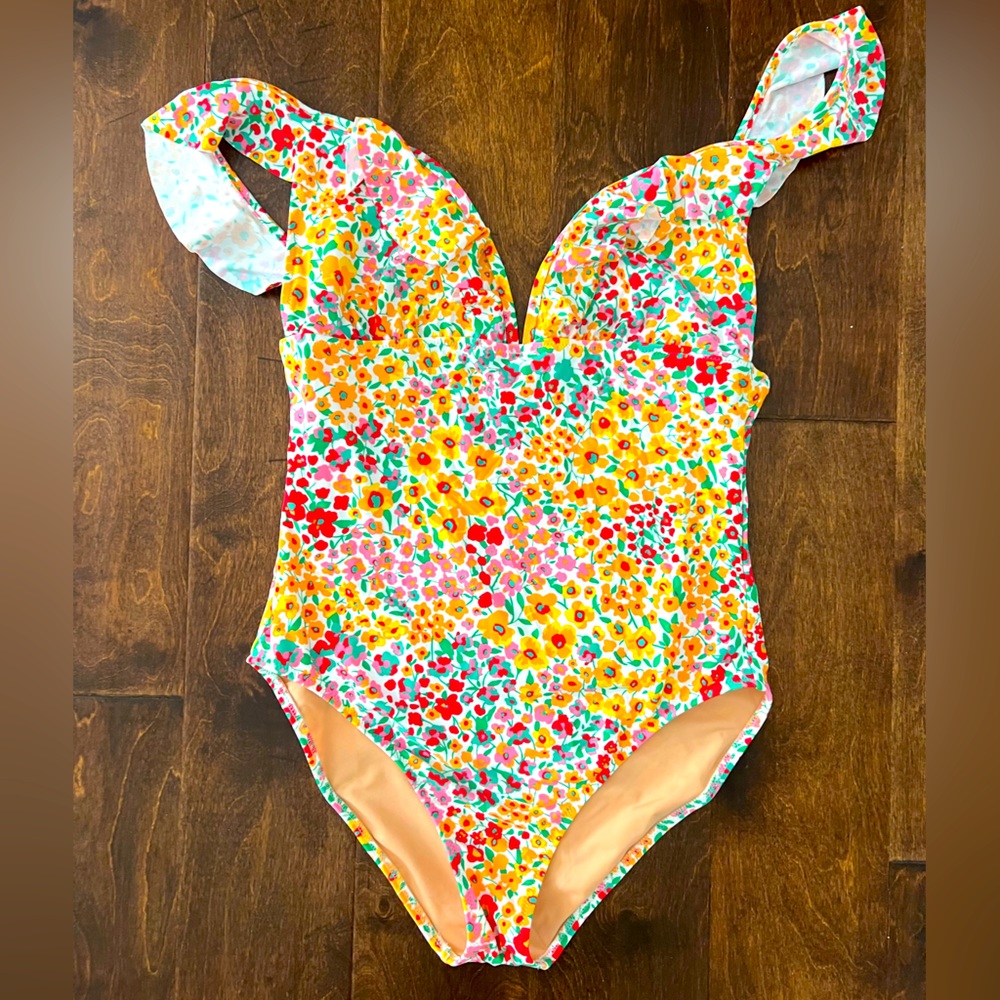 Jcrew one piece swimsuit (medium)